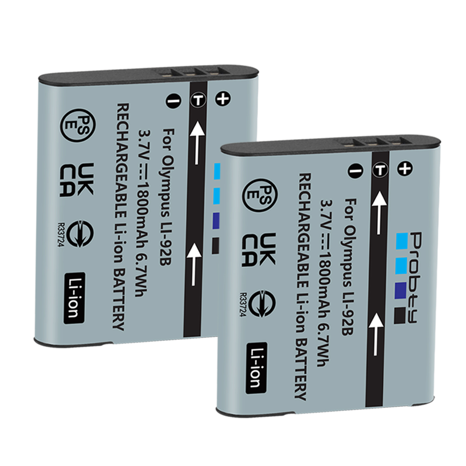1800mAh Li-90B Li-92B Battery for Olympus Li 90B Li92B Tough TG-4 TG-6 TG-5 TG-2 TG-1 IHS SH-1 SH-2 SH-60 SH-50 IHS, SP-100: Pink