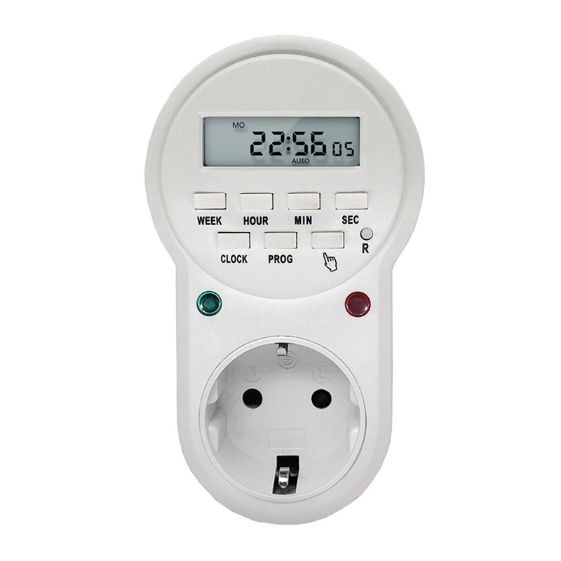 Eu/usa/uk timer stekker elektronische timer digitale programmeerbare stopcontact schakelaar energiebesparend