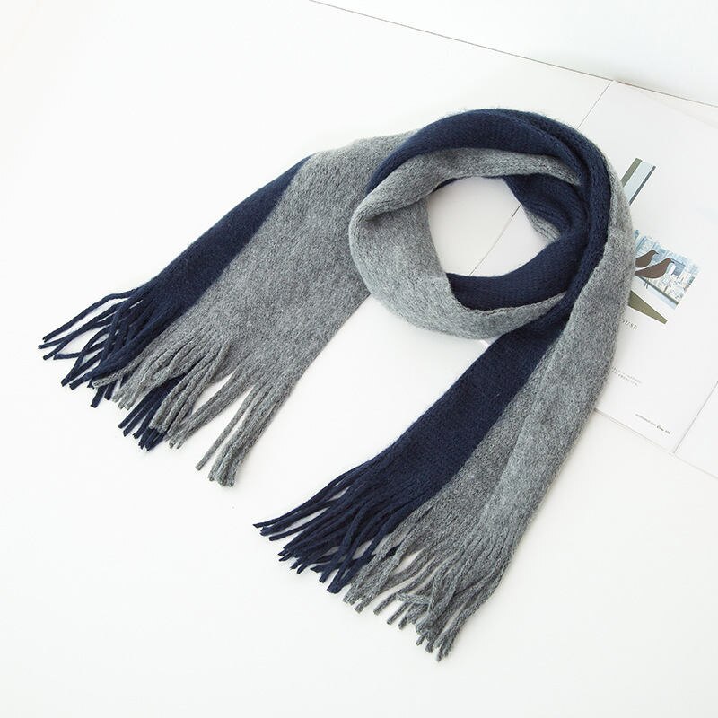 Herbst und Winter schals für Kinder Wolle Baby Kinder Patchwork Warme Schal 140*20 cm Lange Schals