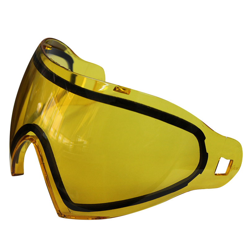 Ersatz-Ersatzbrille mit blauer Anti-Beschlag-Thermlinse für Farbstoff I4-Maske: Gelb