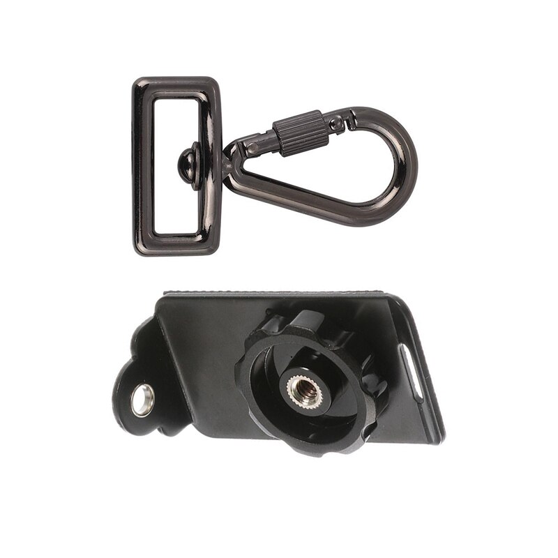Camera Accessories 1/4" Screw Plate Adapter + Connecting Hook for Quick Rapid Sling Strap Shoulder Neck Belt DSLR Cameras: Default Title