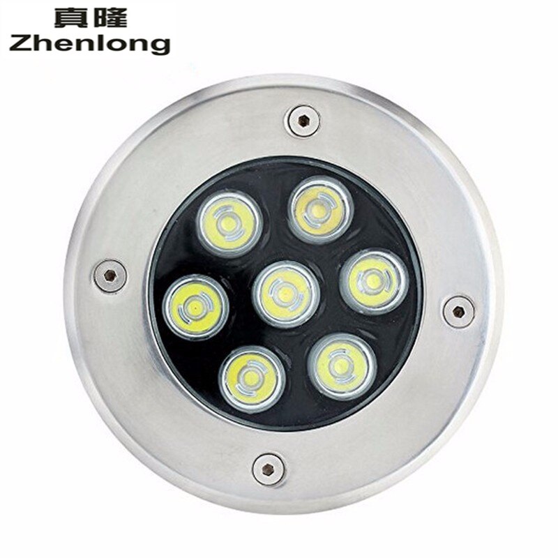 Underground Light 7W LED Buried Recessed Floor Lamps Floor Uplighter Garden Landscape Stair Lighting AC85-265V DC12V