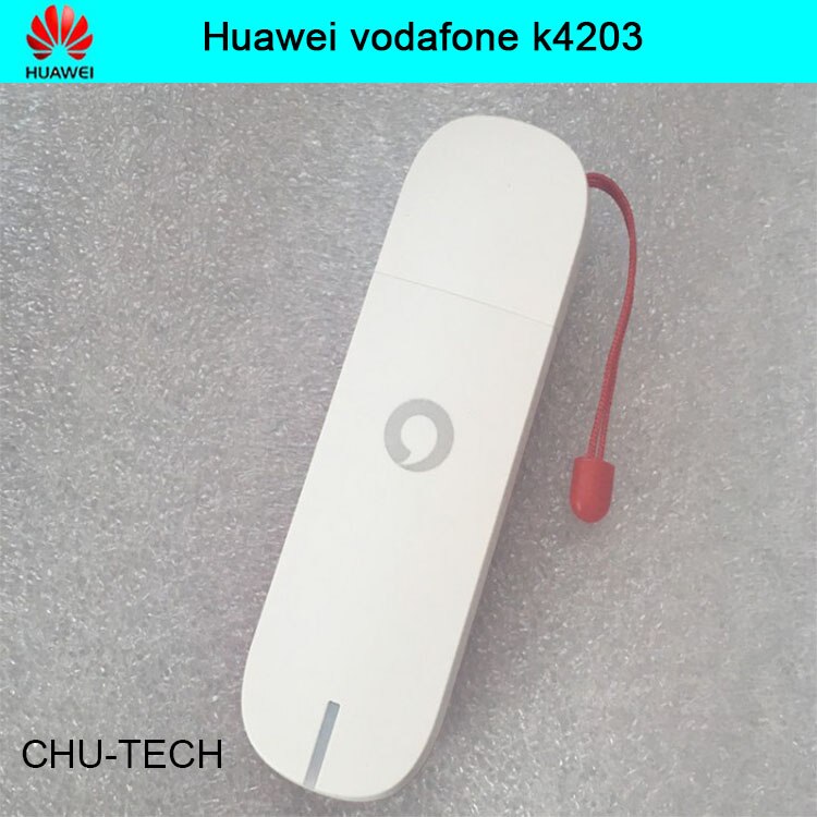 Entsperrt Neue Huawei Vadafone K4203 3G USB Modem 21,6 Mbps HSPA + Handy, Mobiltelefon Breitband 3G Modem Dongle 3G Stock PK E3351 E3131,, e303