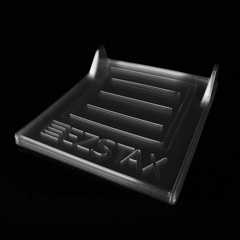 Planche à plier magique des vêtements, 40x16cm, pour gagner de l'espace, support rapide, patère à vêtements Organzier pour vêtements pour la maison: transparent
