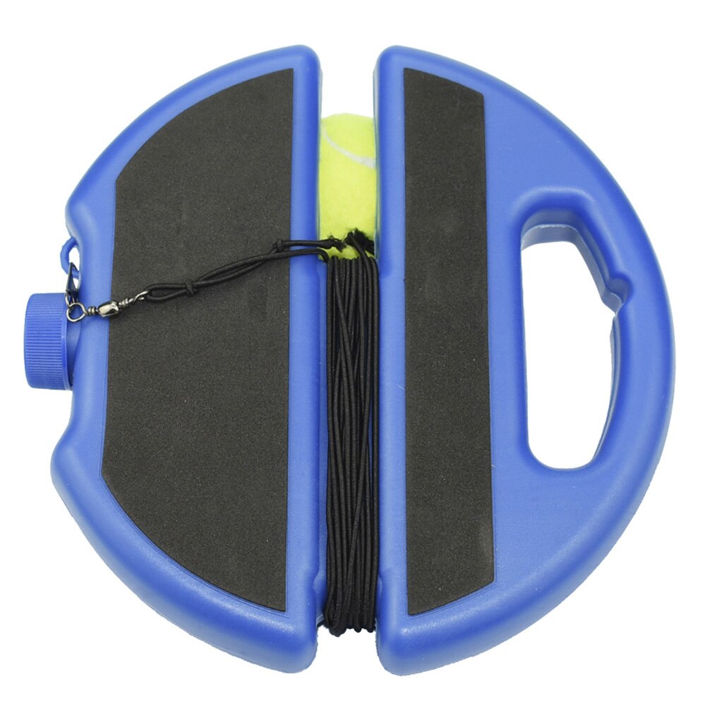 Heavy Duty Tennis Training Tool Exercise Tennis Ball Sport Self-study Rebound Ball With Tennis Trainer Baseboard Sparring Device