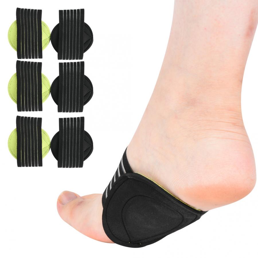 3 Pairs Dikker Compressie Voet Arch Ondersteuning Orthopedische Voet Steunzool Pad Kussen Schoen Pads Pijnlijke Verlichten Pijn