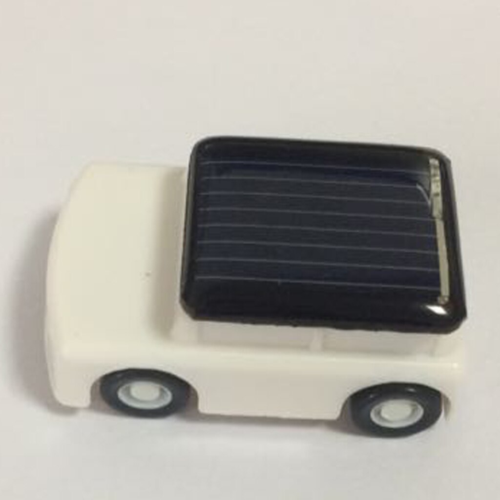 Novità per Bambini FAI DA TE Assemblare solare alimentato educativo Giocattolo mini auto Solare Rosso & Bianco Creativo Regalo di Compleanno Della Ragazza Regalo per bambino