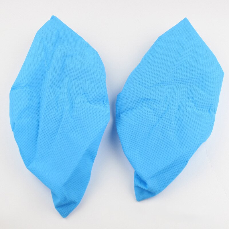 1 paio di copriscarpe in tessuto non tessuto per uso domestico coprigambe antipolvere copriscarpe lavabile antiscivolo spesso antistatico resistente tutto'usura