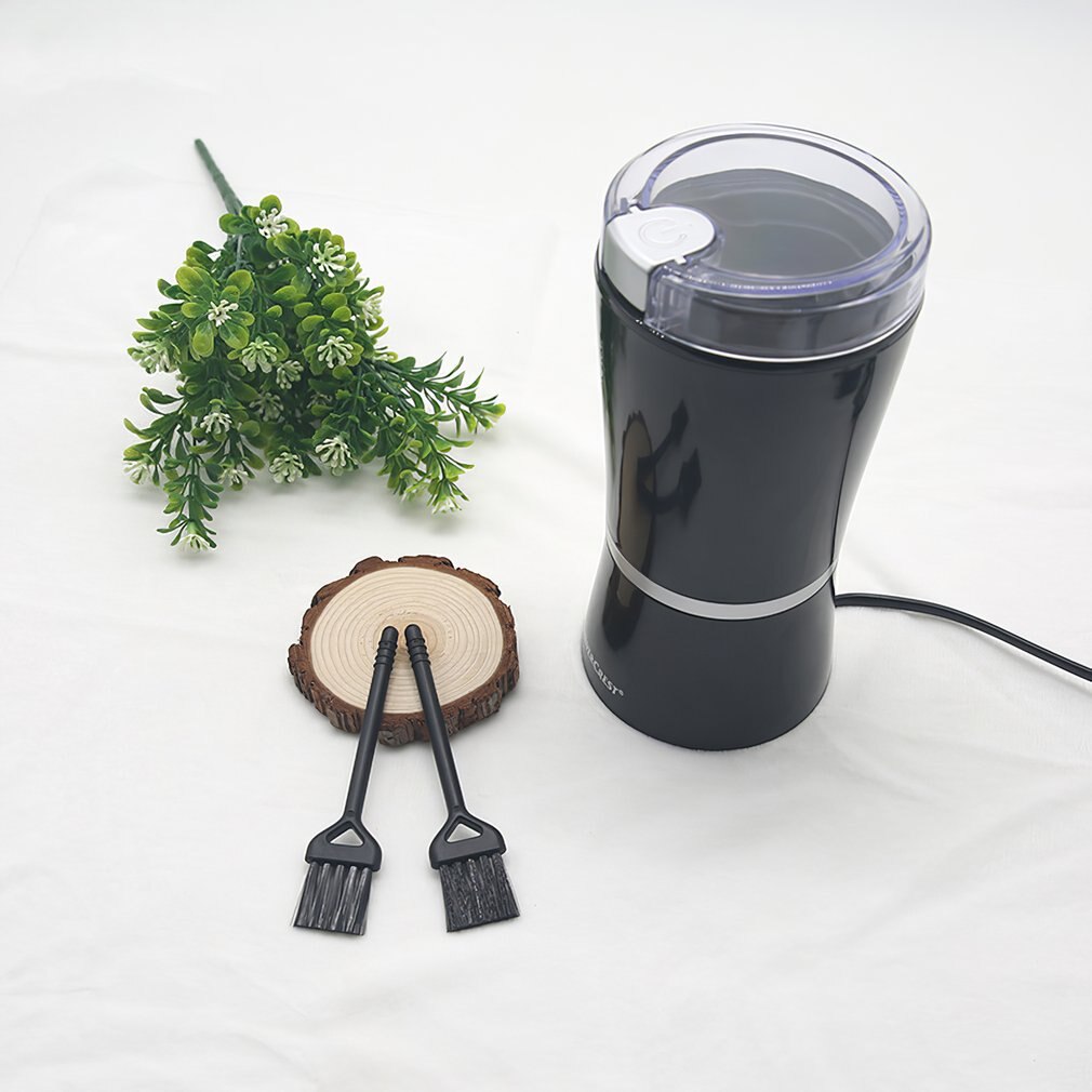 Cepillo para limpieza de teclado, cepillo de limpieza para máquina de café y ajo, pequeño y fácil de limpiar,
