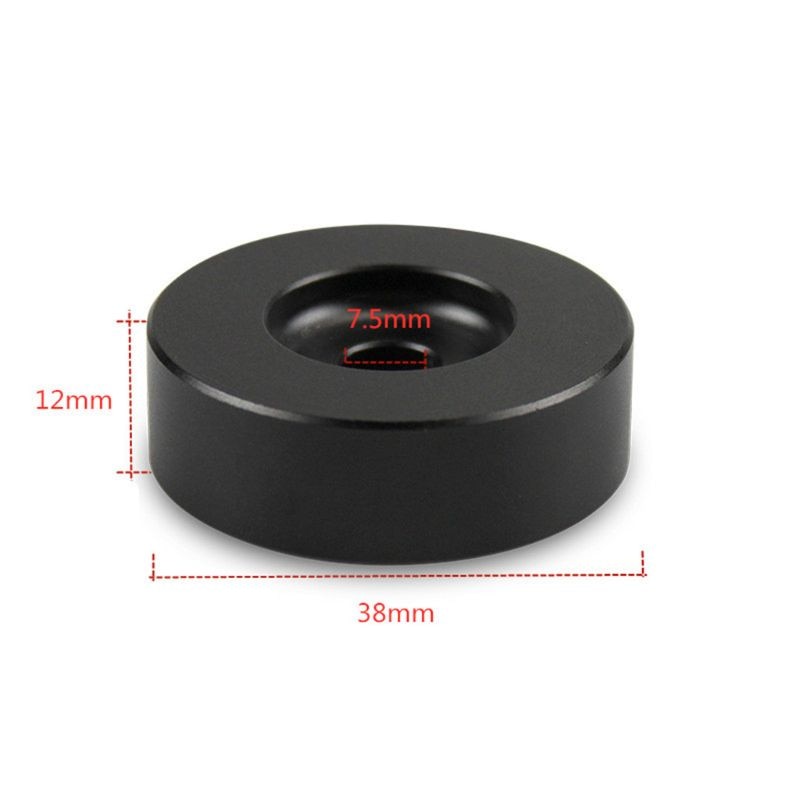 Adaptador de tocadiscos para discos, accesorio de aluminio y plata de 45 RPM para vinilo de 7 pulgadas, Technics SL1200 Ser