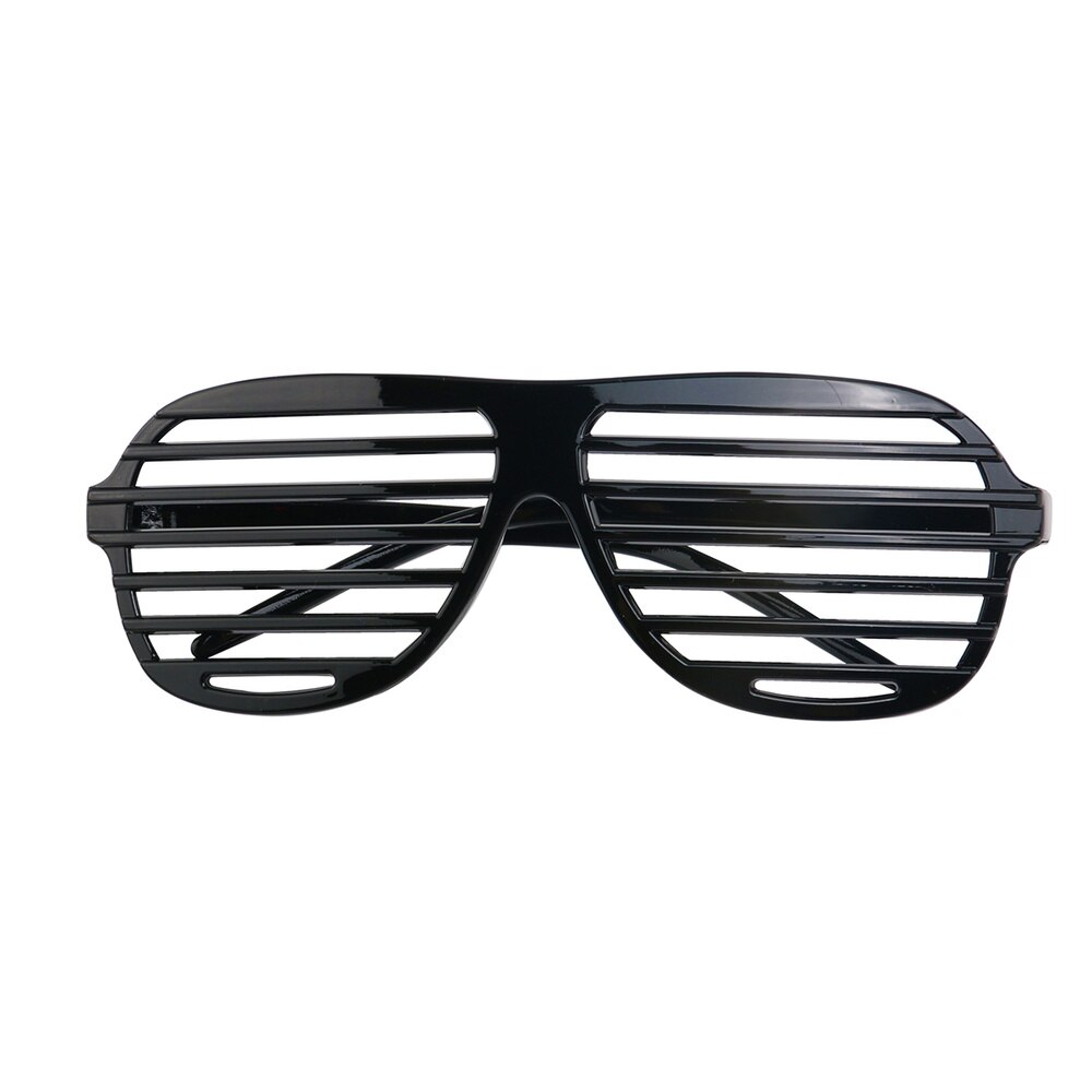 24 pièces obturateur lunettes lunettes de soleil Club fête Cosplay accessoires (couleur aléatoire)