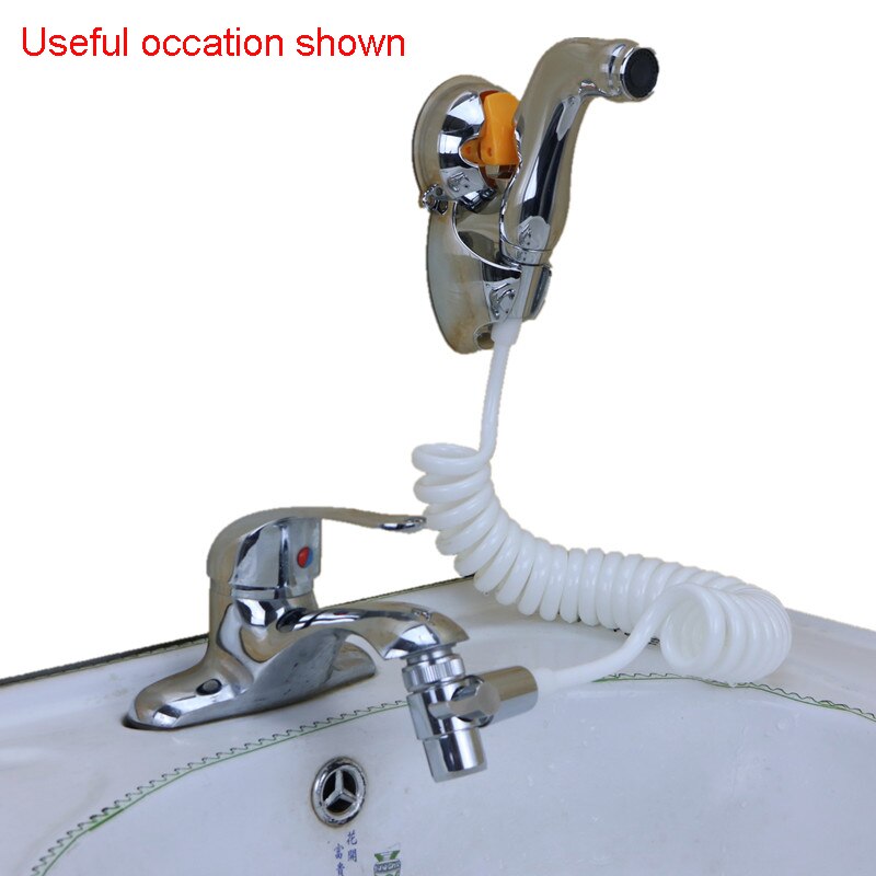 Aérateur de robinet de bassin en cuivre chromé M22 M24 G1/2 "adaptateur de déviateur pour toilette Bidet pulvérisateur douche machine à laver mamelon