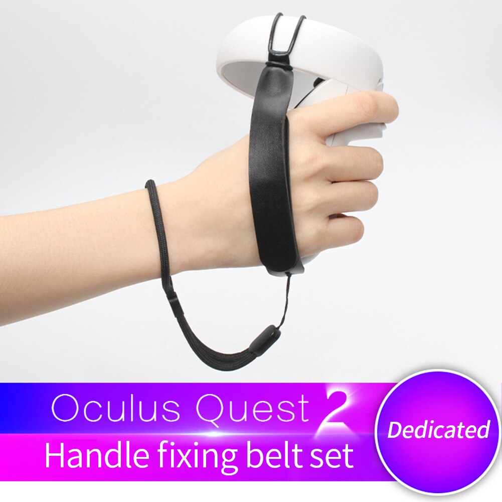 4Pcs Vr Controller Anti-Off Hand Knuckle Band Vr Touch Controller Verstelbare Handgreep Pols Riem Voor Oculus quest 2