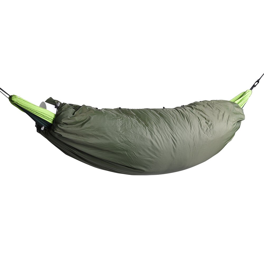 200*75 Cm Zachte Slaapzak Lichtgewicht Katoen Warm Isolatie Cover Camping Outdoor Rits Deken Hangmat Elastische