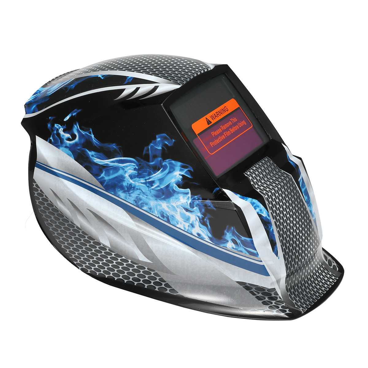Solar Powered Eyes Mask Automatic Darkening Electric Welding Helmet Adjustable Shade 4/9-13 for TIG MIG ARC MAG Mask/Gloves/Lens