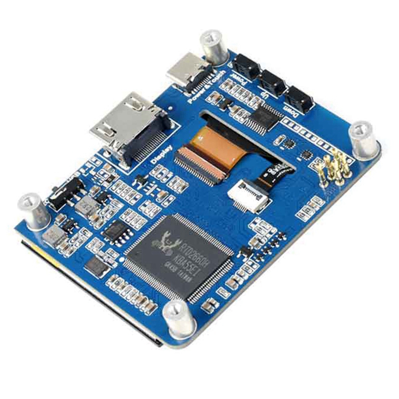 Waveshare 2.8 Inch LCD Display HDMI Compatible 480X640 Capacitive Dual Touch Screen Display Display 4B 3B+/Jetson Nano