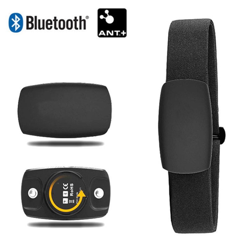 Hartslag Bluetooth & ANT + para Garmin Polar Wahoo RUNTASTIC STRAVA ENDOMONDO TomTom Borstband Hartslagmeter HRM Sensor