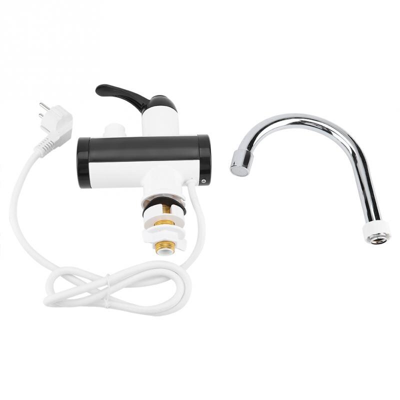 Grifo de pantalla Digital LED, grifos eléctricos de calefacción instantánea para calentador de agua, grifo resistente a altas temperaturas, grifo montado en cubierta,