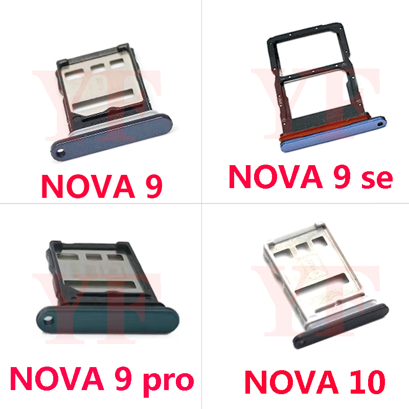 Para Huawei Nova 11 10 9 Pro 9 SE 11i bandeja con ranura para tarjeta Sim soporte lector de tarjetas Sim