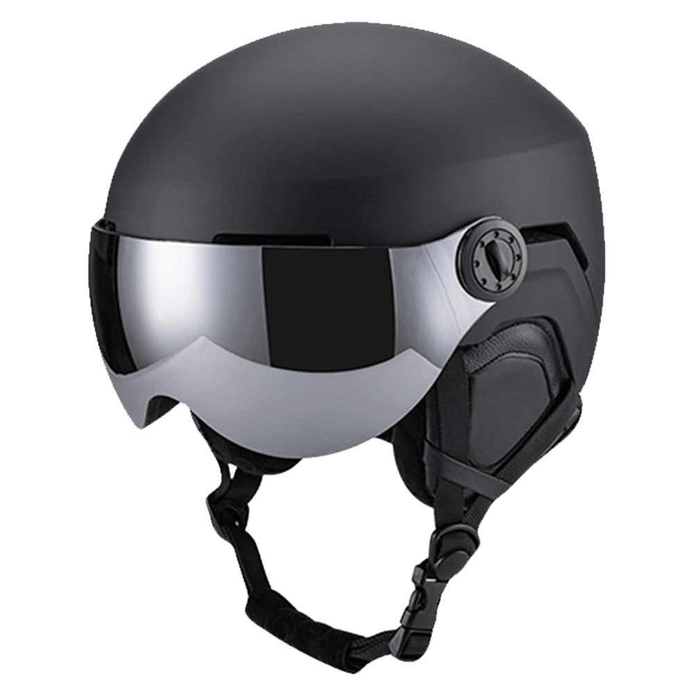 Unisex Ski Helmet With Goggles 7 Vents Ski Helmet Winter Skiing Snowboard Helmet Shockproof Protective For Skiing Snowboarding ﻿: L / Beige