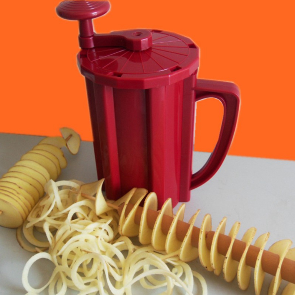Tornado Potato Cutter Machine Spiral Cutting Machine Chips Machine Kitchen Accessories Cooking Tools Chopper Potato Chip