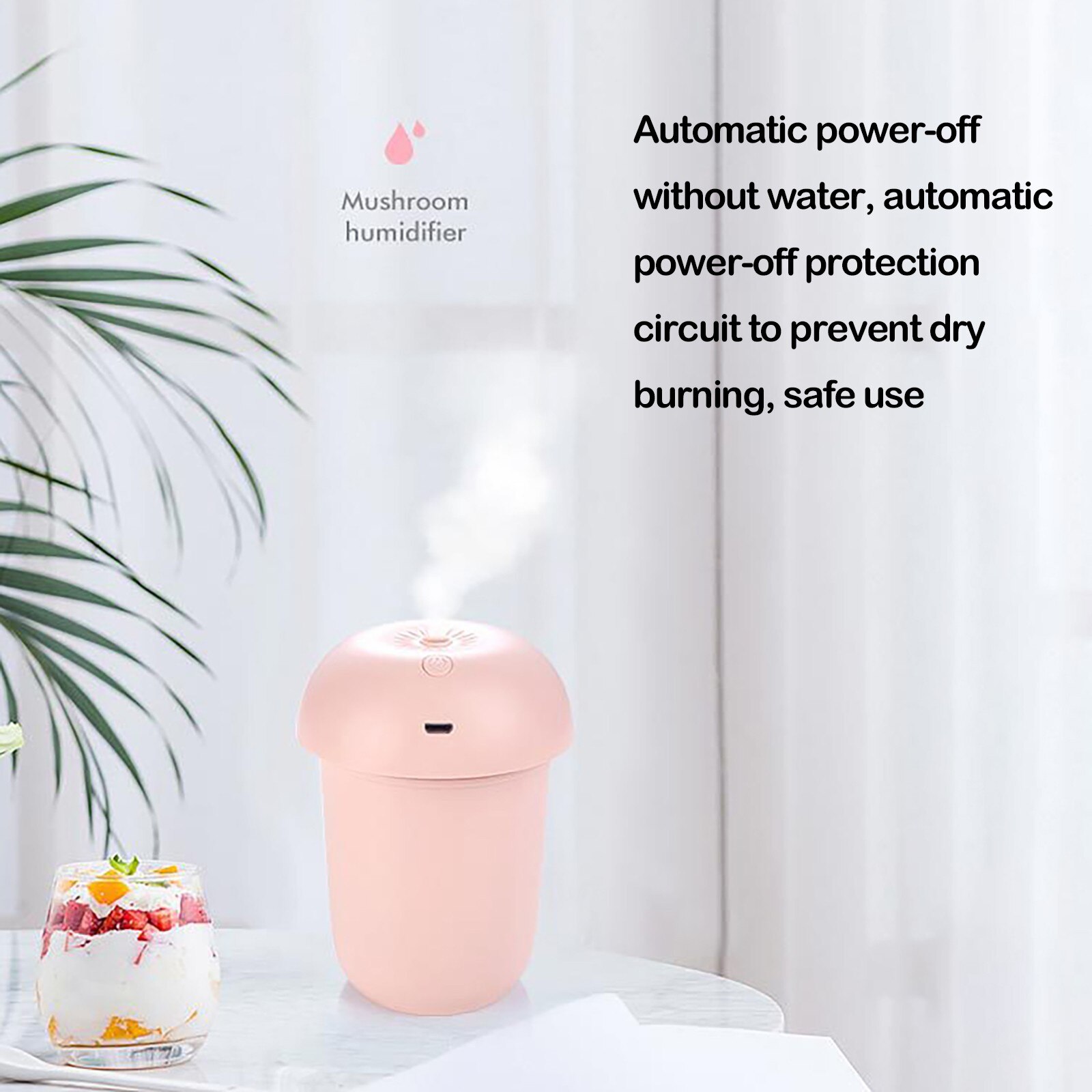 Humidificador de aire ultrasónico con Nano pulverizador, difusor de Aroma esencial, silencioso, con batería de larga duración, para el hogar, 4 #