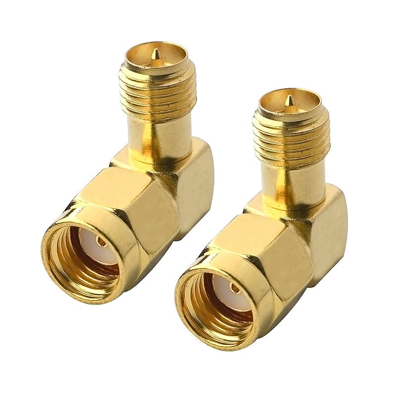 2 Pieces RF Coaxial Coax SMA Adapter Kit SMA Male Female WiFi Antenna Extension Connector: 11 x 2pcs