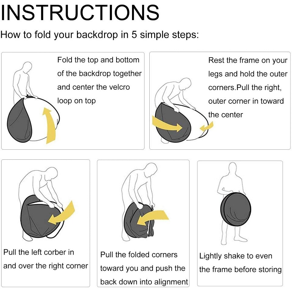 90x120cm 5 in 1 Portable Collapsible Light Oval Photography Reflector for Studio Multi Photo Outdoor studio reflector