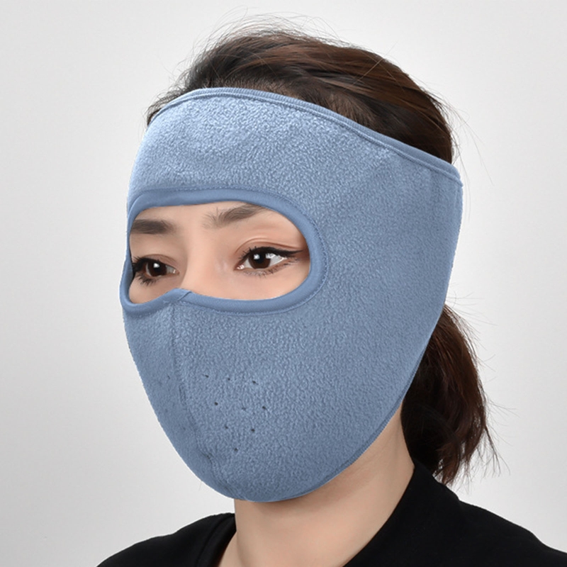 Mascarilla facial para deportes de invierno, máscara lavable para el cuello, antipolvo, a prueba de viento, con ganchos para las orejas, para ciclismo, al aire libre, clima frío,
