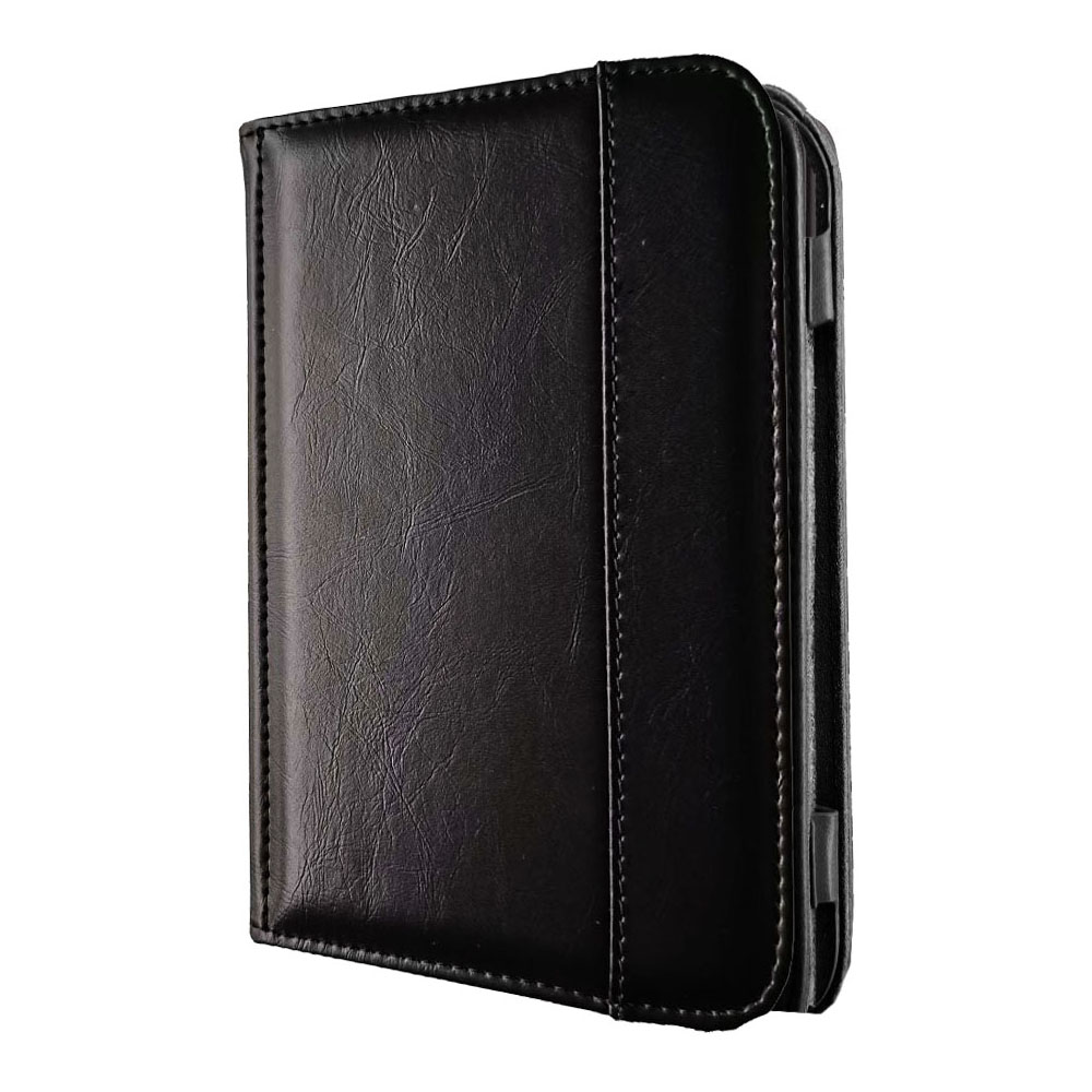 For Barnes Noble Nook Simple Touch Case Ereader Ebook Folio Flip Cover Pocket Pouch Nook 2nd/3rd BNRV300 BNRV350 BNRV500 Cases: black