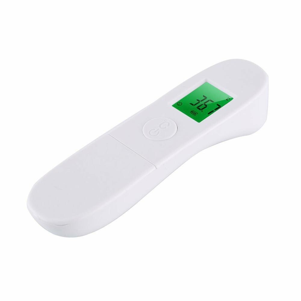Mini huishoudelijke infrarood lichaamsthermometer met lcd-scherm, automatische opslag van meetgegevens, meting van één seconde