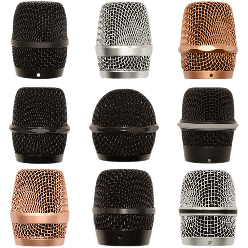 Mesh Microphone Grill Head Replacement DIY Mic Windscreen Parts Accessory