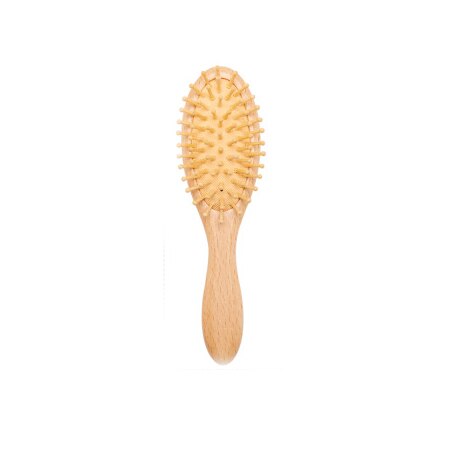 Baby Houten Kam Natuurlijke Houten Pasgeboren Natuurlijke Wol Haar Kam Baby Head Massager Draagbare Kinderen Baden Kam: Airbag comb