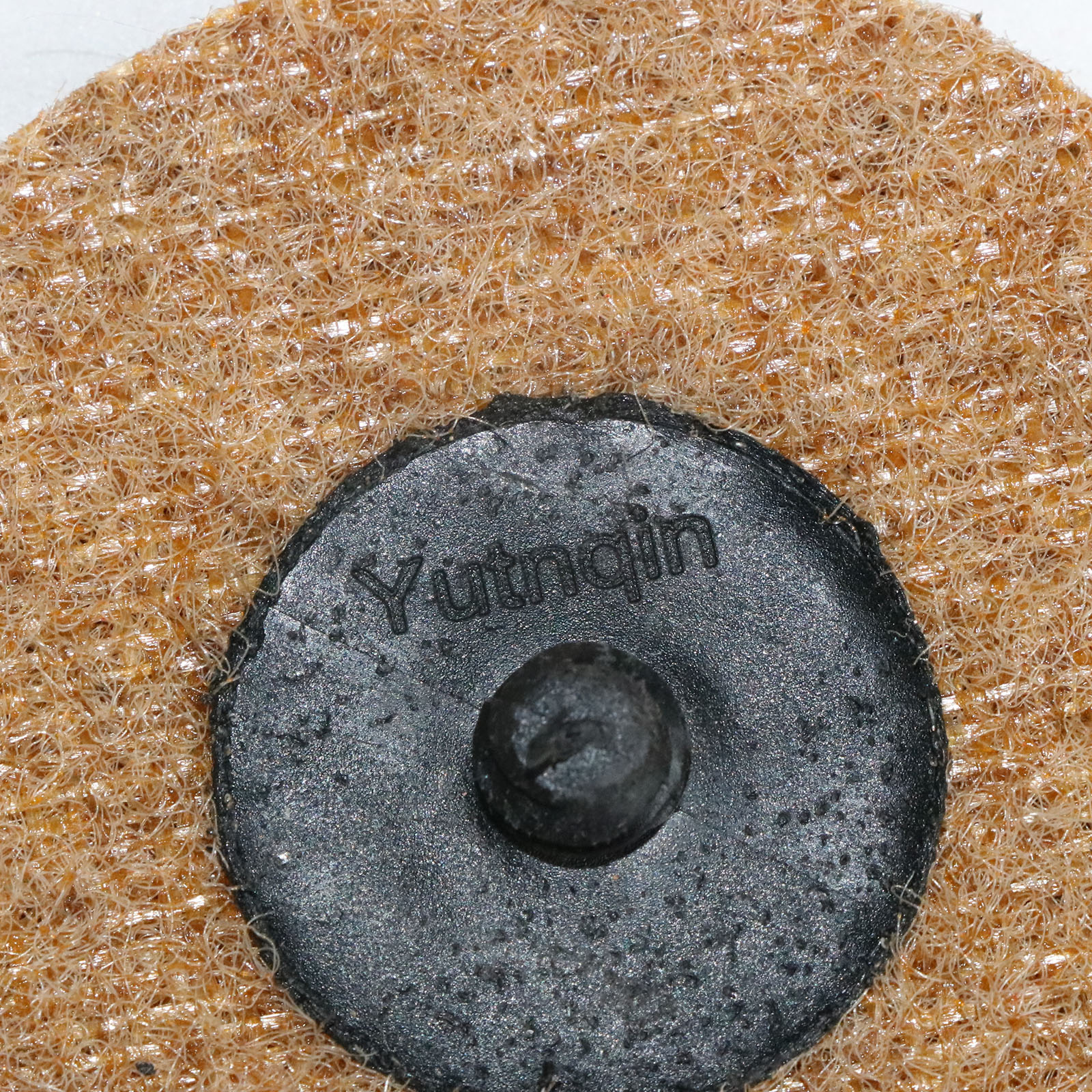 Yutnqin 3 Inch Roll Lock Oppervlak Polijsten Quick Change Disc Schuurpad 15 st 75mm Nylon Schuurpads voor Aangedreven Schuurmachine