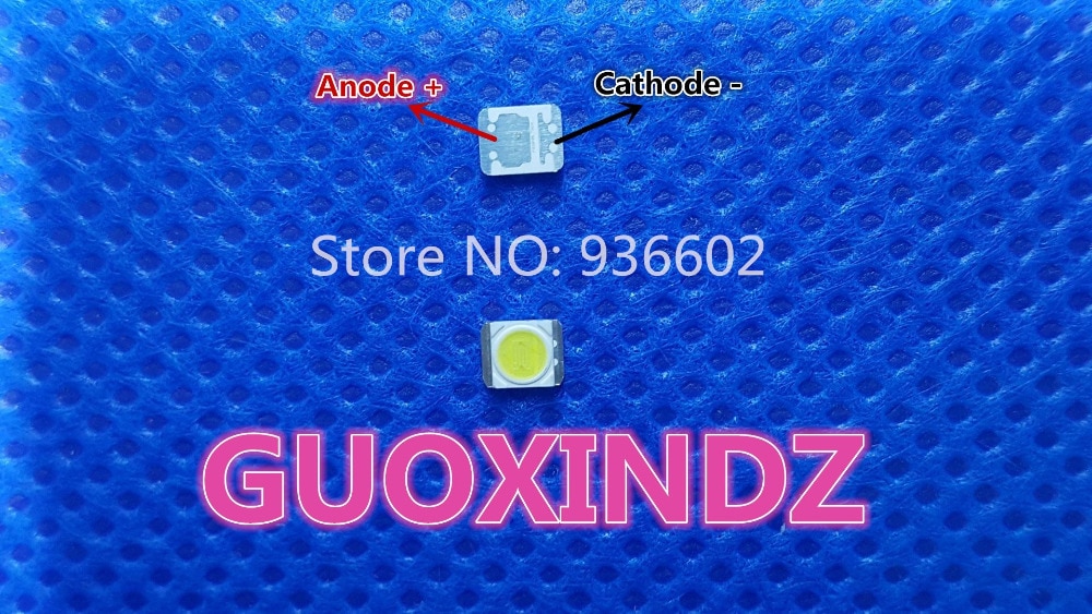 Pour LG LED LCD rétro-éclairage TV Application LED rétro-éclairage 1W 3V 1210 3528 2835 blanc froid LED LCD TV rétro-éclairage