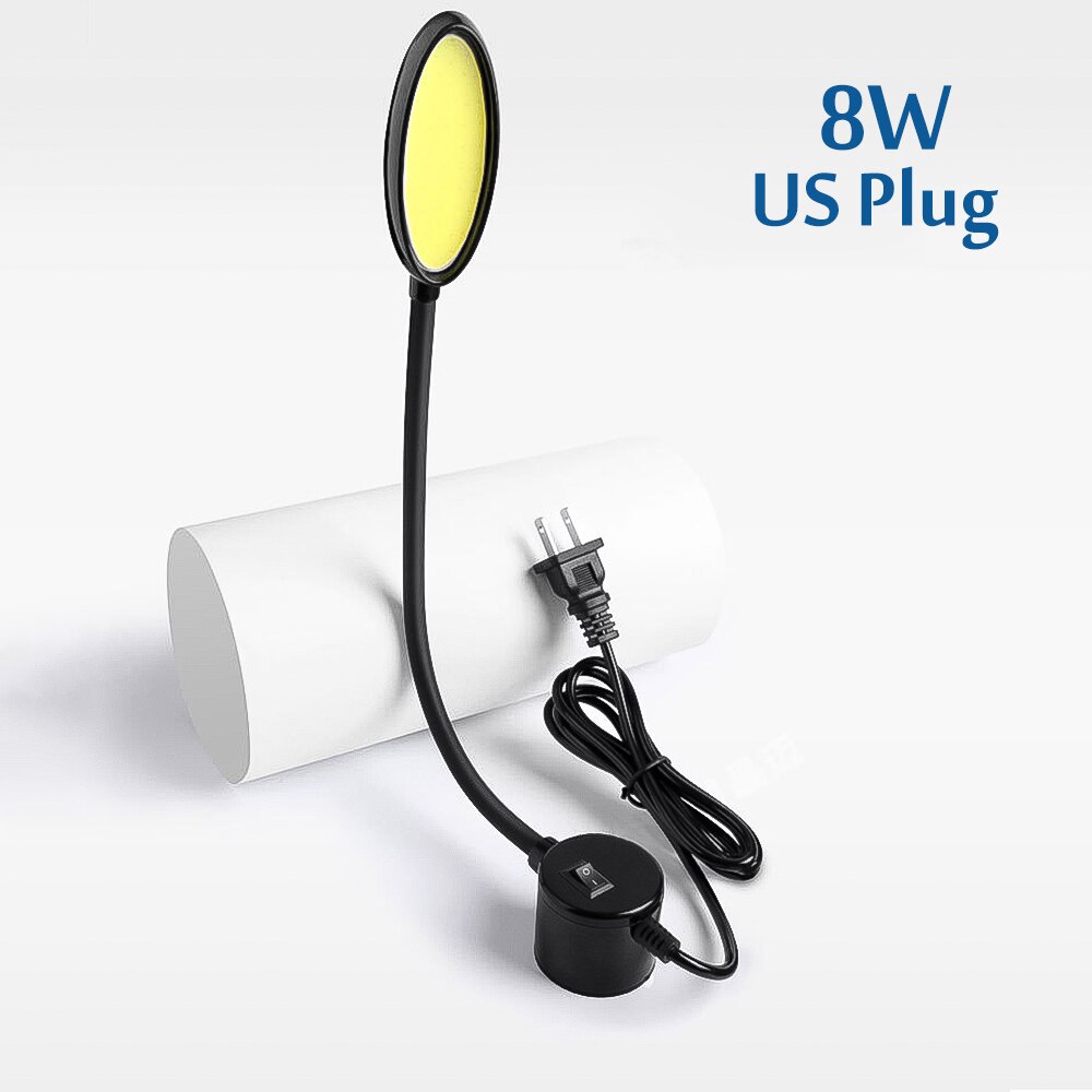 Sewing Machine LED Lamp 8W LED Highlight Industrial Lathe Lamp Oversized Magnet Lamp Work Lamp Energy Saving Lamp Desk Lamp: E