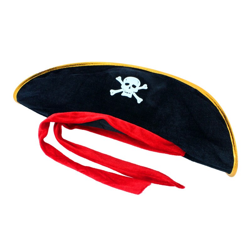 Halloween piratmössa kostym roliga hattar vuxna pirattillbehör chapeau pirat adulte