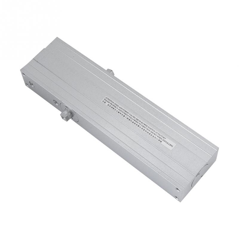 Aluminium Auto Door Closing 40-65kg Hydraulic Buffer Door Closer Adjustable Soft Closing Speed for Doors