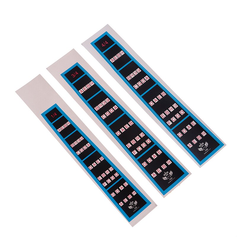 Violin Fingerboard Sticker Fretboard Note Label Finge Chart Practice Finger Guide Beginner Violin Parts Accessories
