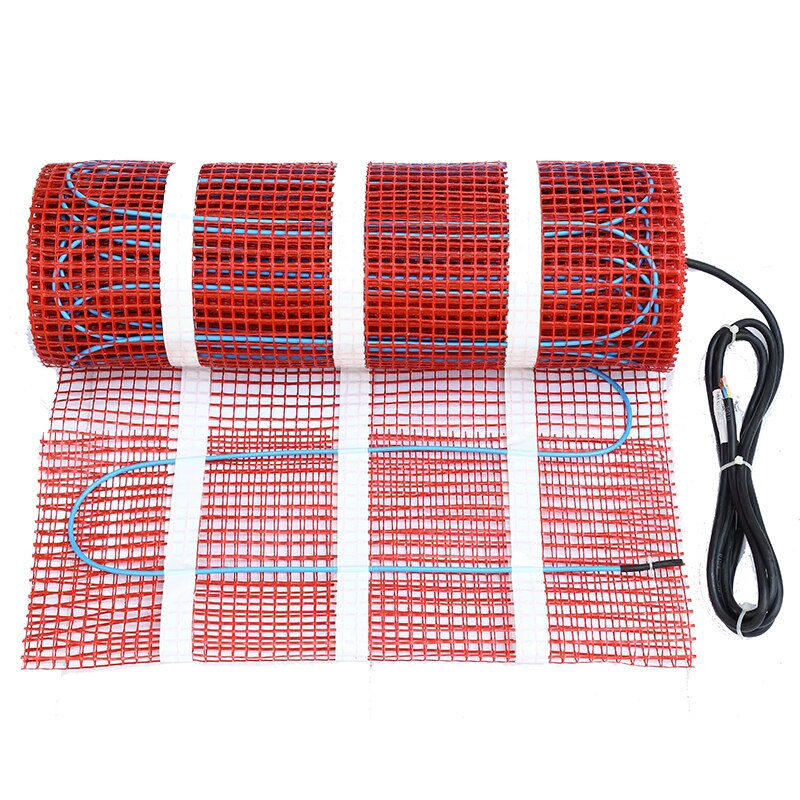1800W 12sqm Electric Floor Heating Mats Convenient Mounting Winter Heating Systems For Villa