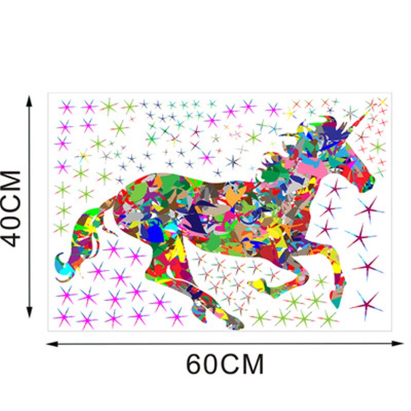 3D Universe Galaxy Wall Sticker For Kid Room Home Decor Cosmic Space Boy Room Decorative Sticker Galaxy Star Ceiling Mural Decal: Red