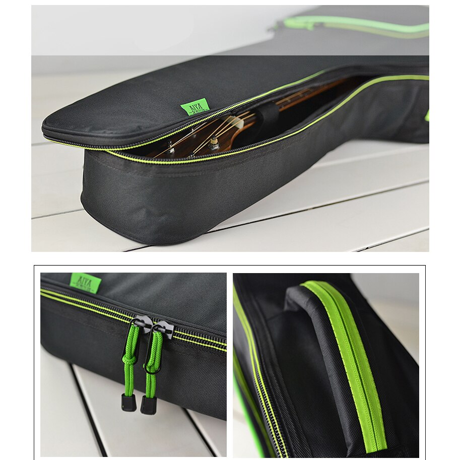 Funda de guitarra espesar gente portaaviones Balladry de cuerdas de acero acústica clásica 35 36 38 39 40 41 caso mochila accesorios llevar trabajo