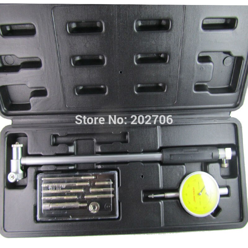 50-160mm Dial bore gauge Hole Diameter Measuring gauge Inside diameter Scale Cylinder volume meter Dial indicator