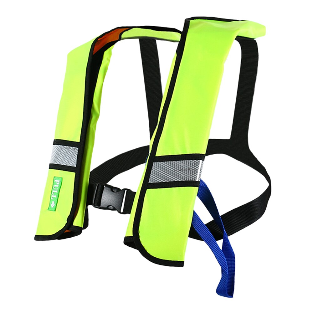 Handmatige/Automatische Opblaasbare Reddingsvest Adult Zwemvest Watersport Kajakken Varen Zwemmen Drifting Vissen Survival Jas