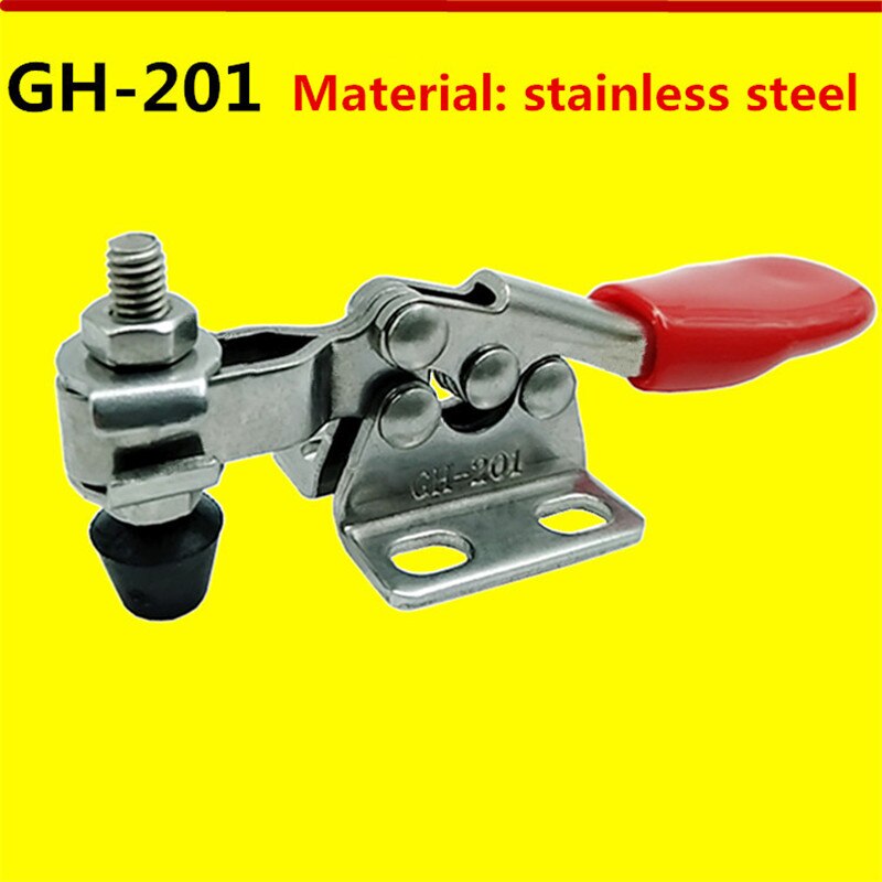 27KG 90KG 230KG Roestvrij Staal Anti-Slip U Vorm Toggle Klem Holding Capaciteit Push Pull Toggle klem Verticale Horizontale Type