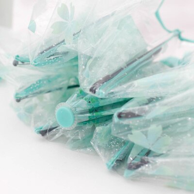 Nowy Arraive przezroczysty trzystopniowe wiśnia przezroczysty parasol kobiet parasole pcv kobiety deszcz japońnarty wiśniowe kwiaty parapluie: zielony