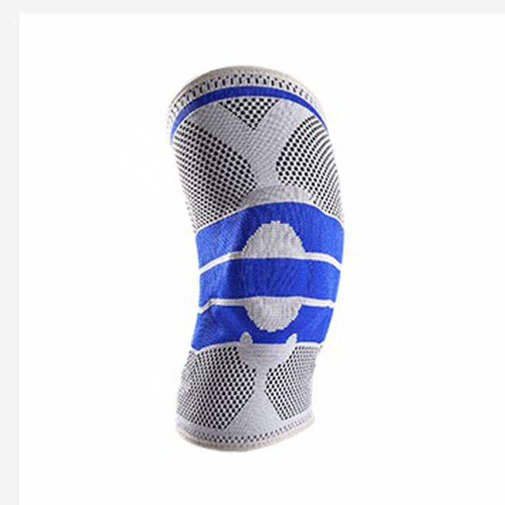 Sports Knee Support Silicone Pad Knee Brace Protection for Athletes Stability Patella High Elasticity Increase Endurance