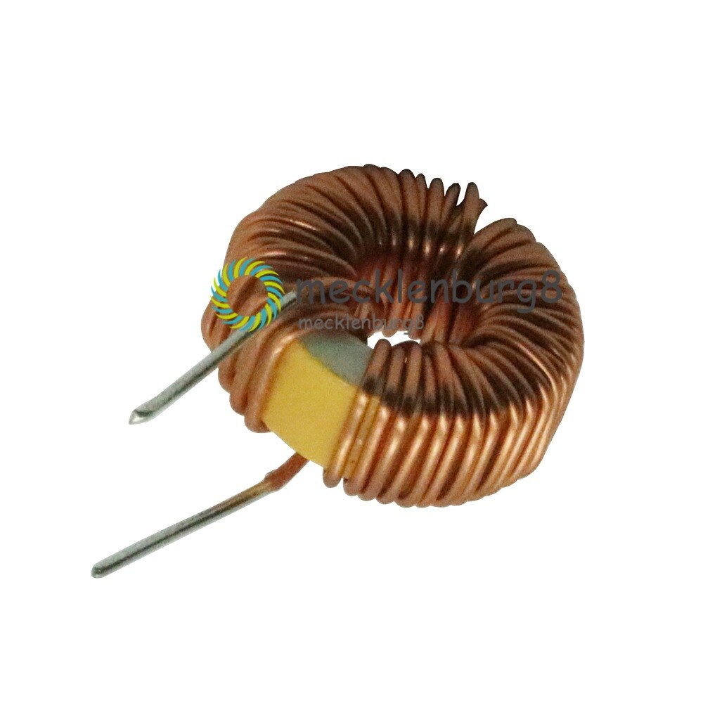 10Pcs Toroid Core Inductors Wire Wind Wound for DIY mah--100uH 6A Coil