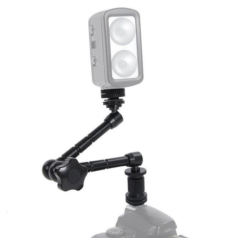 11-Inch Adjustable Magic Transfer Arm, 11-Inch Hand-Held Magic Arm, Used for Camera Photos, LED Lights