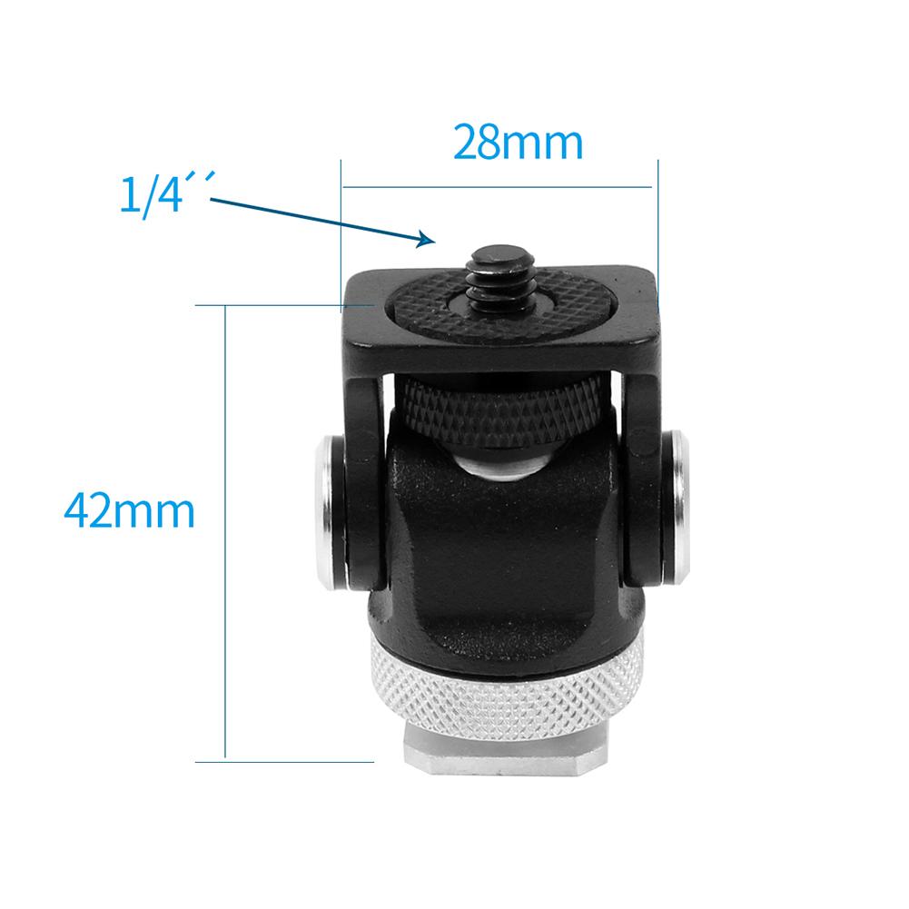 Near Field Camera Adapter Mini 1/4 Screw Shoe Adapter Field Monitor Holder S... – Grandado